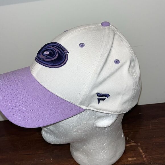 NHL Carolina Hurricanes Cap Hat Snapback Hockey Fights Cancer Fanatics PRO - Picture 4 of 5